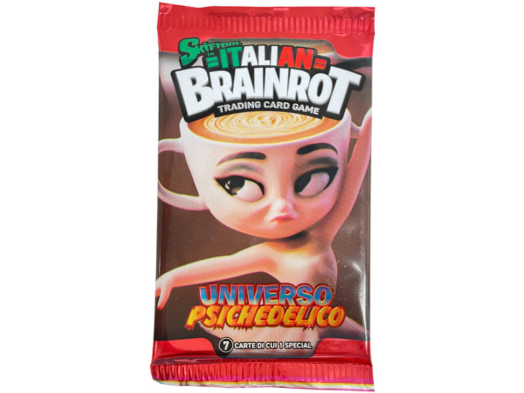 BrainRot Italian TCG Enveloppe Univers Psichedelic avec 7 cartes surprises