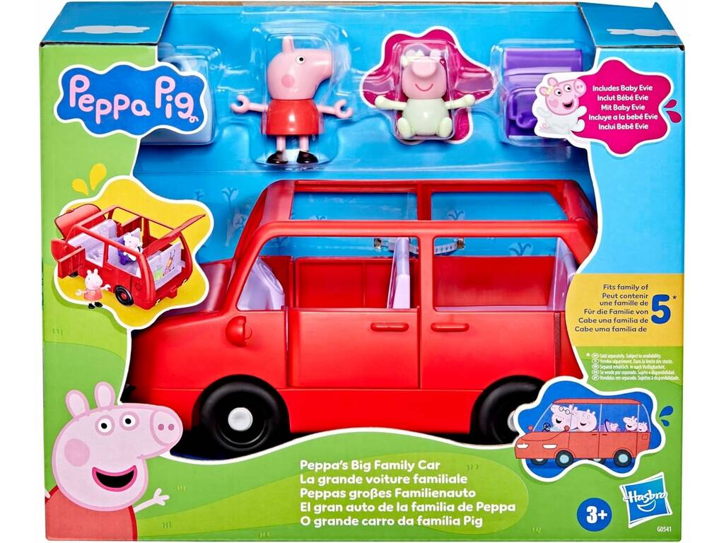 Peppa Pig La grande voiture de la famille Peppa