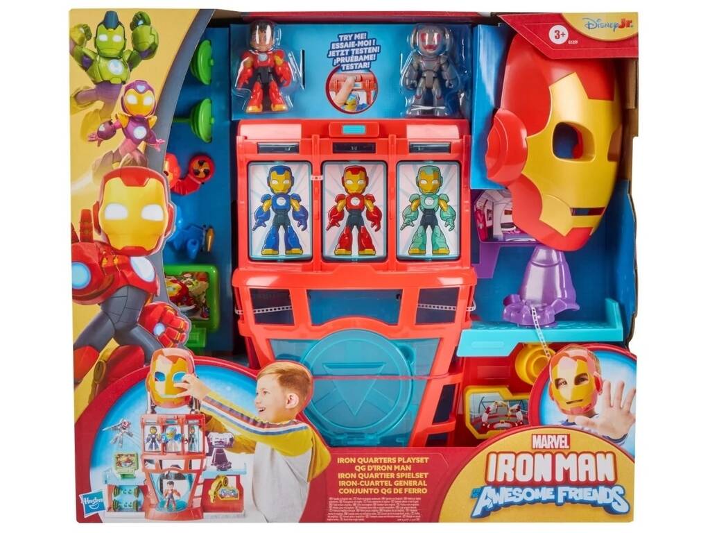 Marvel Iron Man et ses amis Iron Headquarters