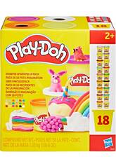 PlayDoh 18 paquets de pots de 85g