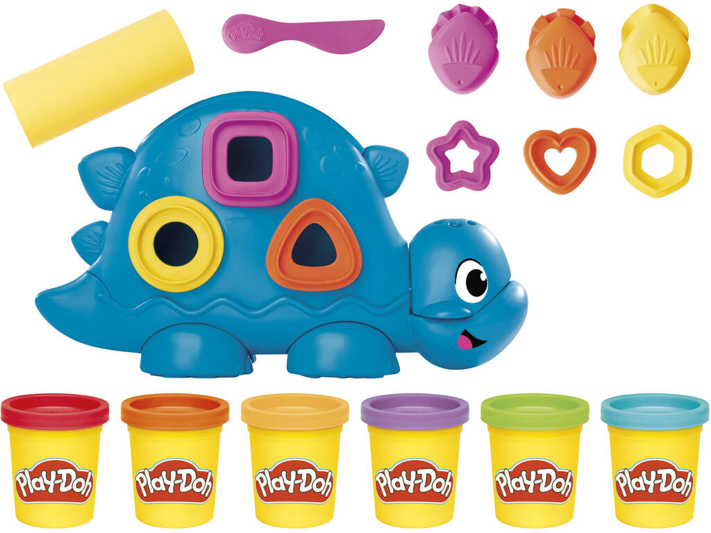 Playdoh Dinosaurio Formas y Colores