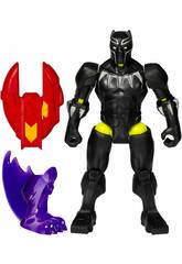 Marvel MixMashers Figurine de base Black Panther avec accessoires