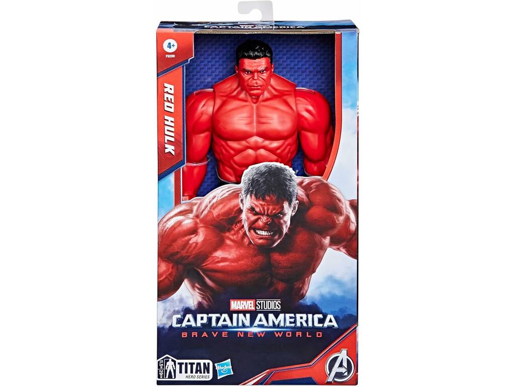 Marvel Captain America Brave New World Figurine Red Hulk de 29 cm