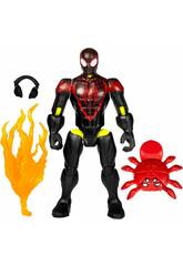 Marvel MixMashers Figura base Miles Morales con accessori
