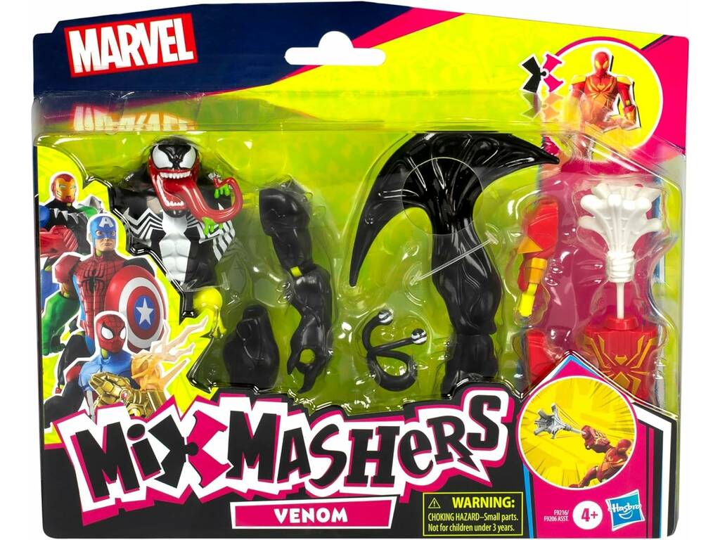 Marvel MixMashers Figurine Venom Deluxe avec accessoires