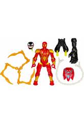 Marvel MixMashers Figura Deluxe Iron Spider con accessori