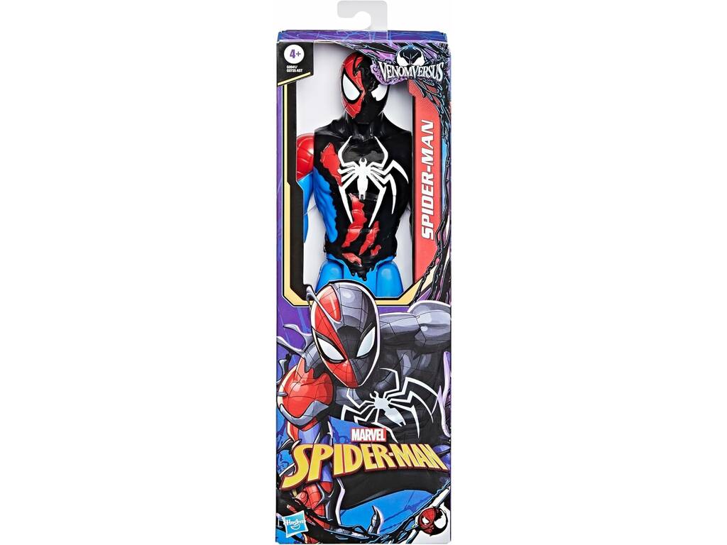 Marvel Spiderman VenomVersus Figura Titán Spiderman de 29 cm