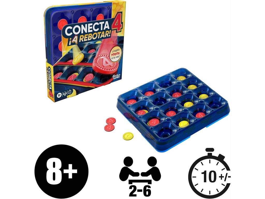 Connectez 4 ¡A Rebotar !