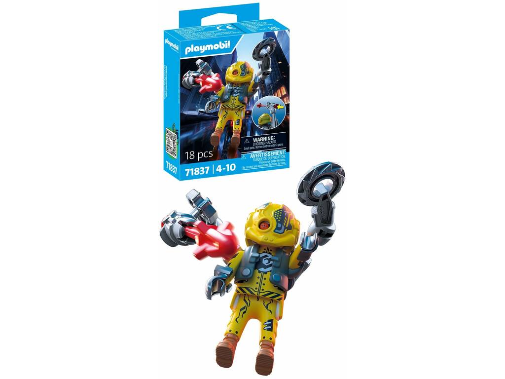 Playmobil Set Héroe Robot