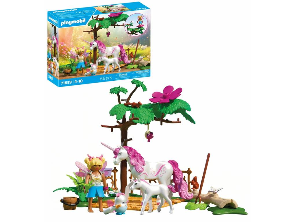 Playmobil Estable Mágico Unicornio para Mamá y Potro