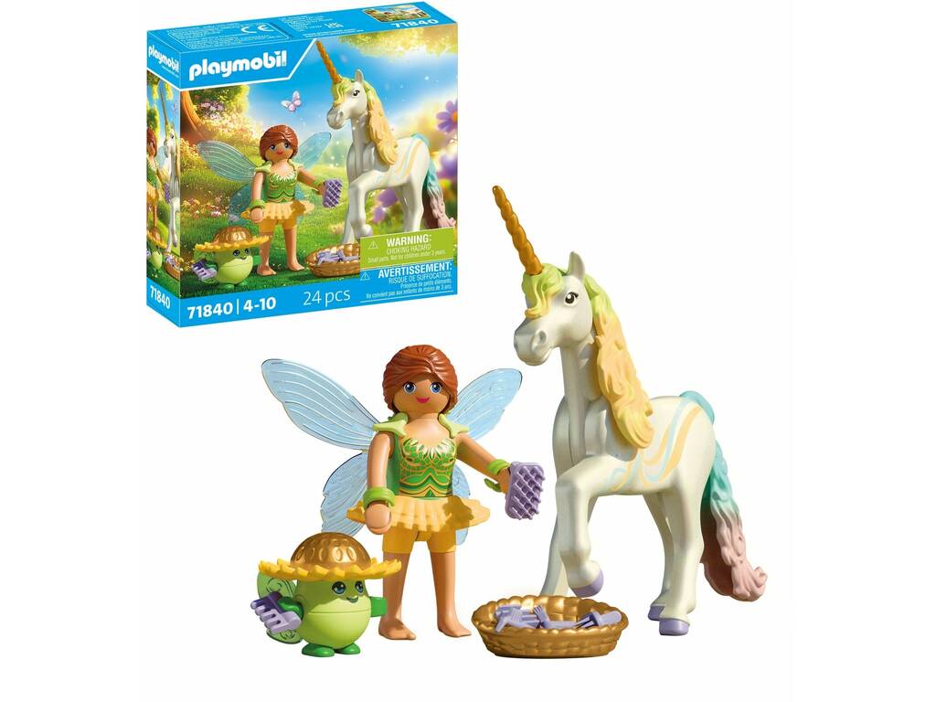 Playmobil Einhorn Rainbow Flower mit Fee