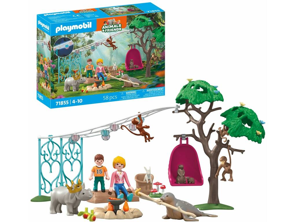 Playmobil Animals & Friends Fête d’anniversaire amusante