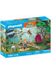 Playmobil Animals & Friends Fiesta de Cumpleaños Divertida