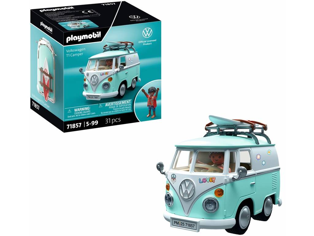 Playmobil Volkswagen T1 Camper con Figura