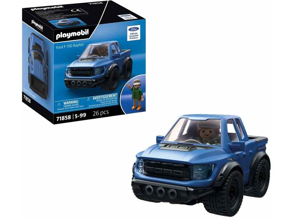 Playmobil Ford F-150 Raptor con Figura