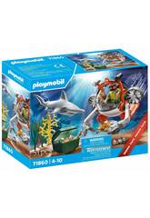 Playmobil Caça ao Tesouro com Submarino