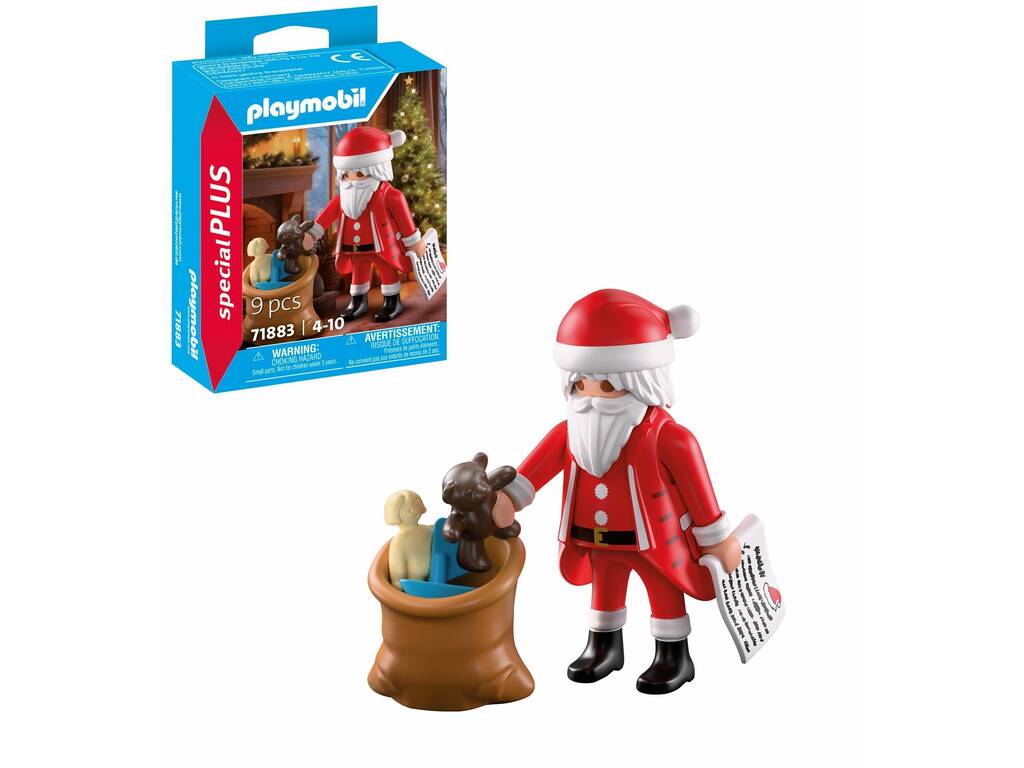 Playmobil Special Pus Figurine Père Noël avec accessoires