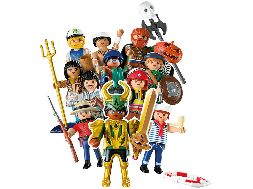 Playmobil Figurine Personnage Surprise Masculino Série 28