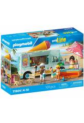 Playmobil My Life Camion de glaces avec boutique de surf