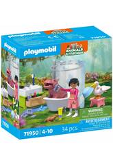 Playmobil Animals & Friends Bain amusant