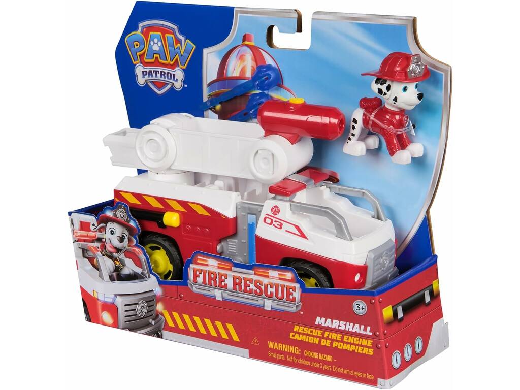 Patrulla Canina Fire Rescue Marshall con Camión de Bomberos
