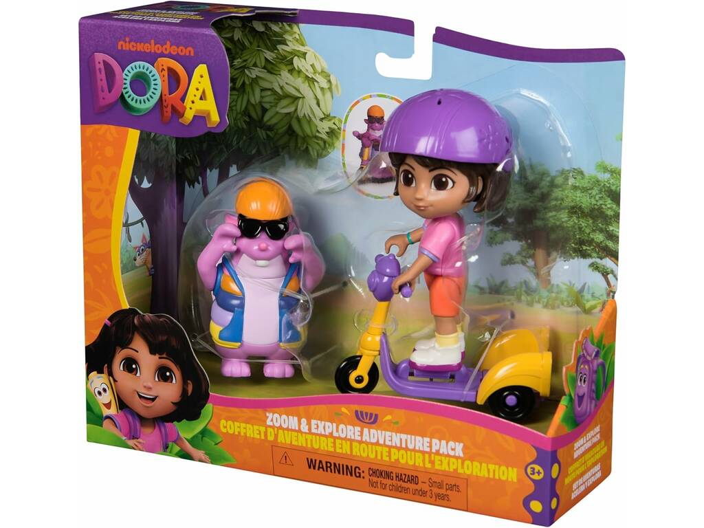 Dora Adventure Set Accélérer et explorer avec Dora et Tico