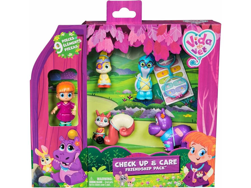 Vida The Vet Pack 5 figurines avec accessoires