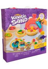 Kit Kinetic Sand Écrase la pizza