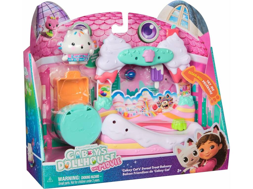 Gabby's DollHouse The Movie Balcony Friandises by Cakey Cat