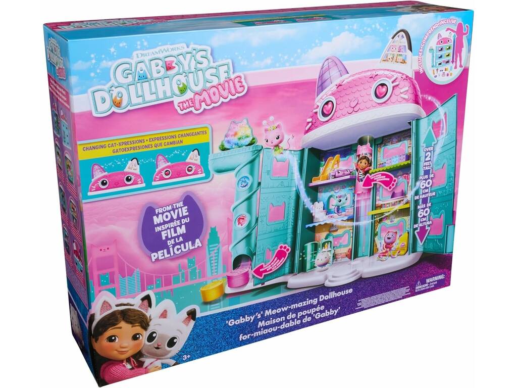 La maison de poupées Gabby Playset Maison Gabby avec figurine et accessoires