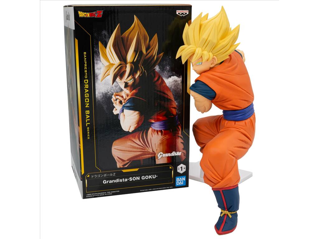 Dragon Ball Z Grandista Figura Son Goku de 22 cm