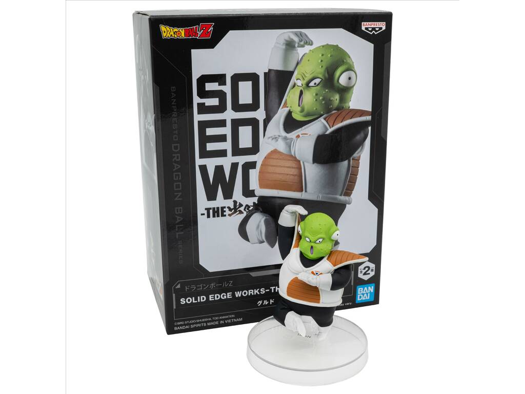 Dragon Ball Z Solid Edge Works Figura Guldo de 8 cm