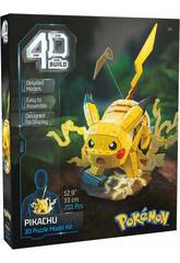 Puzzle 4D Build Pokémon Figurine Pikachu de 201 pièces