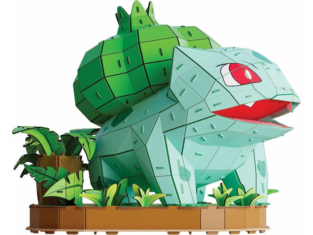 Puzzle 4D Build Pokémon Figura Bulbasaur de 195 Piezas