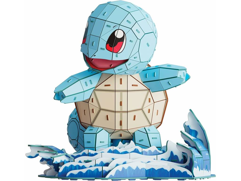 Puzzle 4D Build Pokémon Figurine Squirtle de 180 pièces