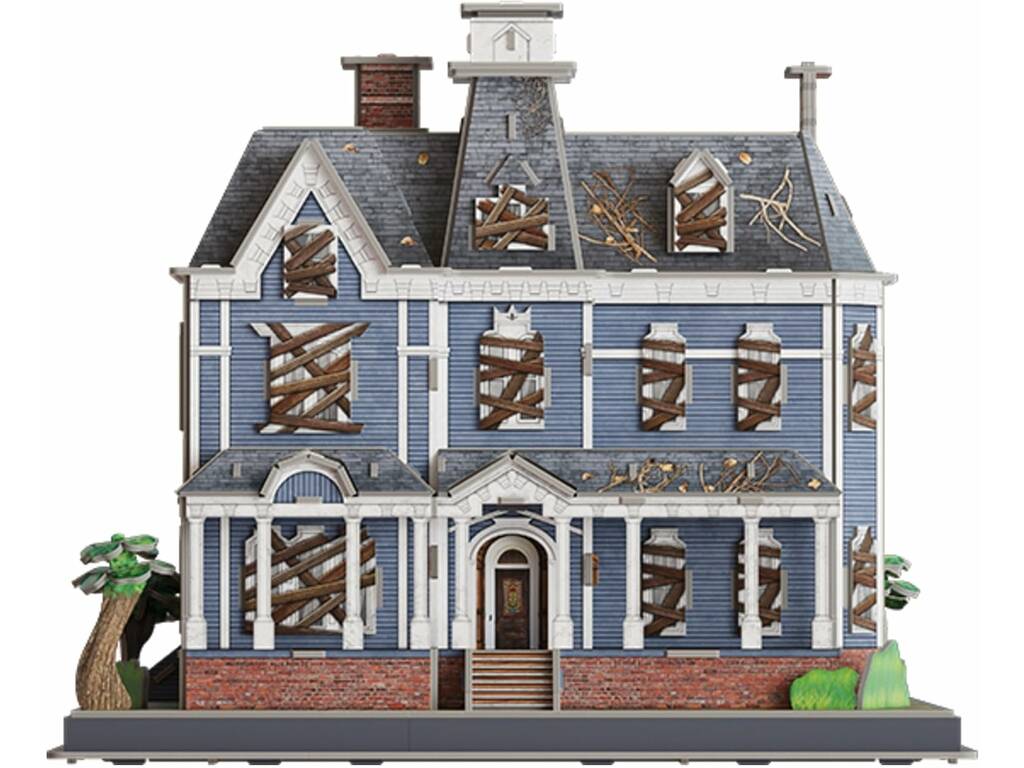 Puzzle 4D Build Stranger Things Figurine Maison Creel de 179 pièces