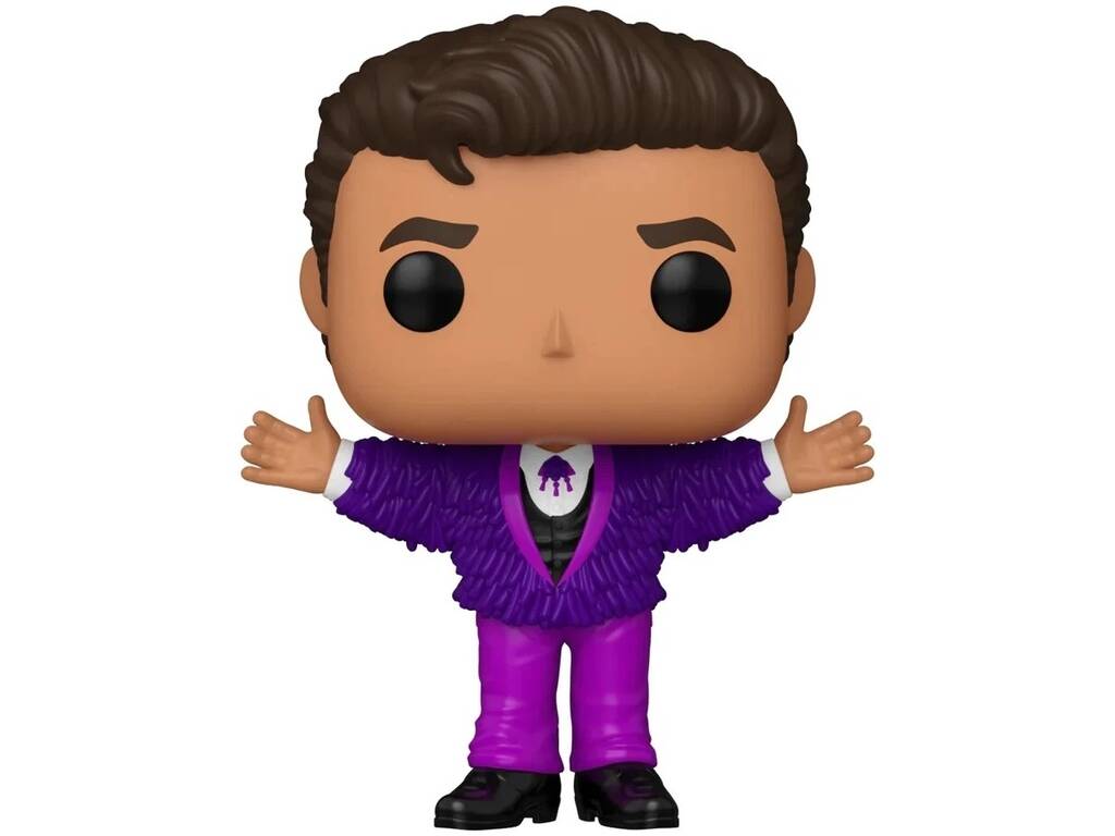 Funko Pop Rocks Figura Juan Gabriel con Traje Morado de Flecos