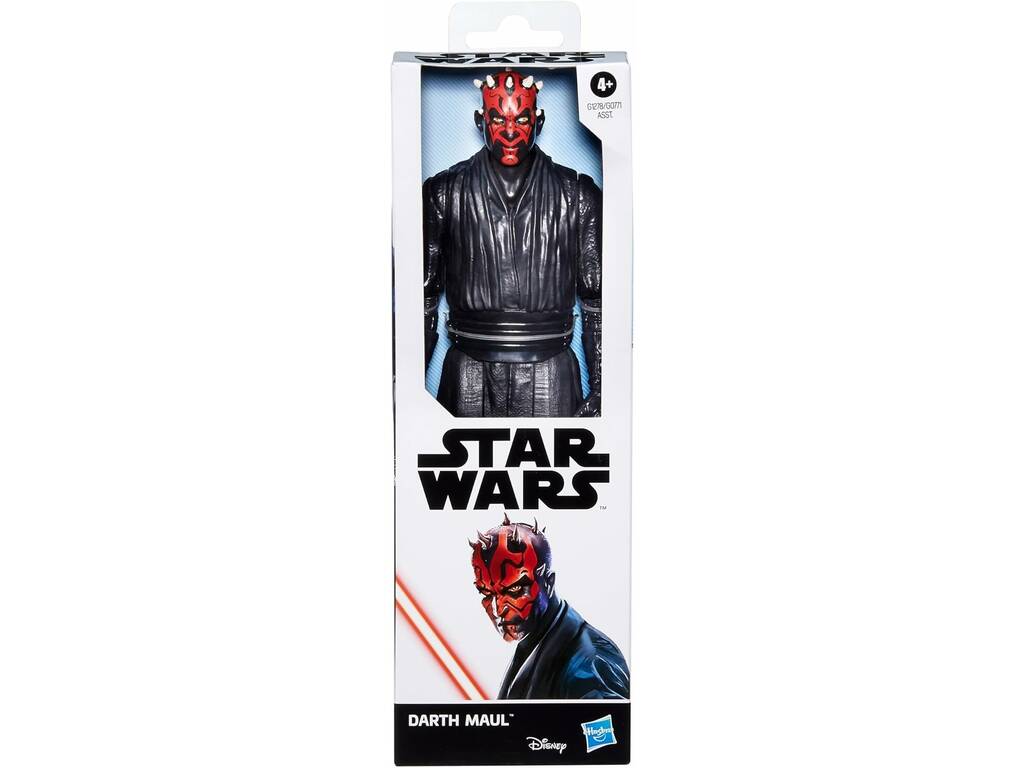 Figurine Star Wars Darth Maul de 29 cm avec sabre laser