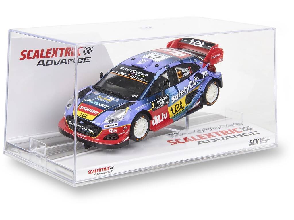 Scalextric Classic 1:32 Voiture Ford Puma WRC 25 de Sesks