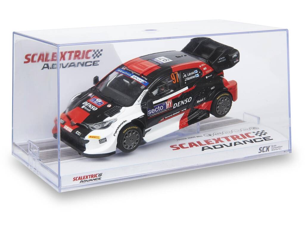 Scalextric 1:32 Voiture Toyota Yaris WRC Latvala Finlande 23
