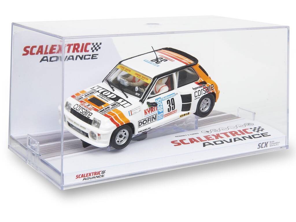 Scalextric 1:32 Voiture Renault 5 Turbo Tour de Corse 84