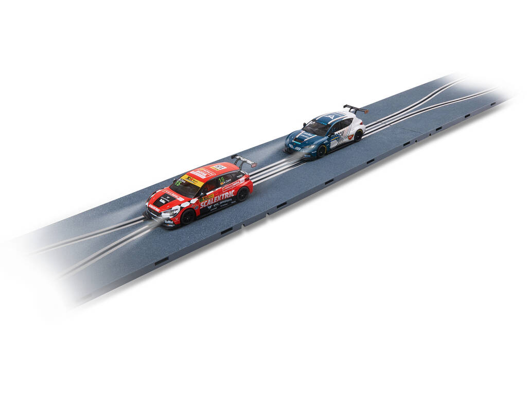 Scalextric Classic 1:32 Pack Gran Recta Chicane de 3 Piezas