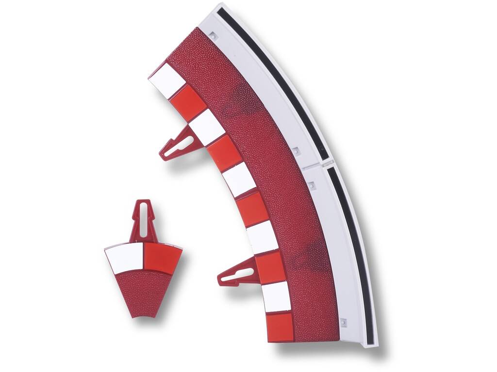 Scalextric Classic 1:32 Pack 4 Vallas y 4 Bordes en Curva R1