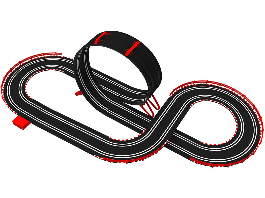 Scalextric Compact 1:43 Circuit Fast Rally avec 2 véhicules