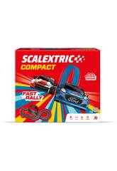 Scalextric Compact 1:43 Circuit Fast Rally avec 2 véhicules