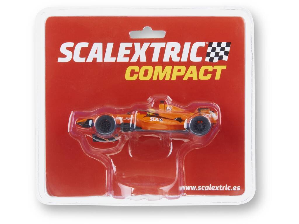 Scalextric Compact Voiture de Formule 1 Orange