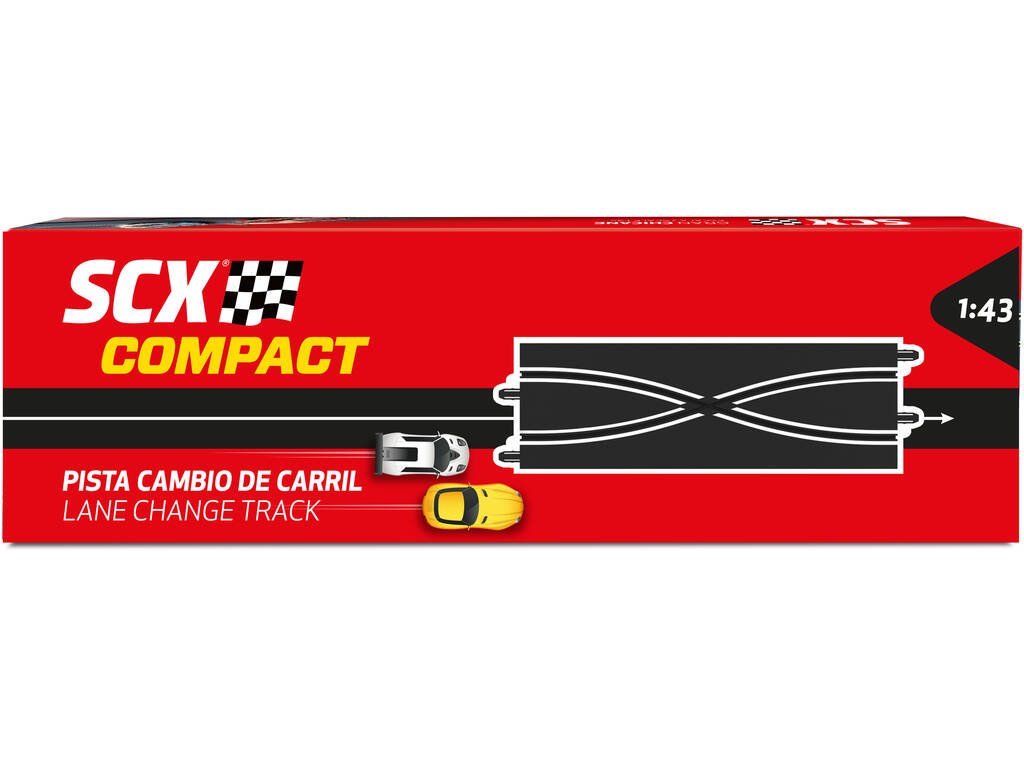 Scalextric Compact 1:43 Pack 2 Pistas Cambio de Carril