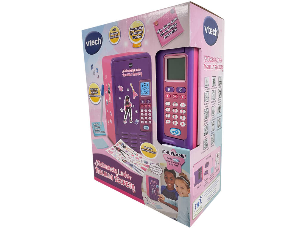 KidiSecrets Locker Coffre-fort secret violet