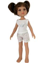 Poupe Carol Amigas de 32 cm avec pyjama
