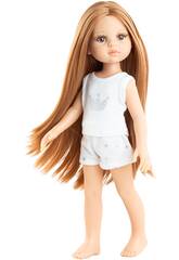 Boneca Cristi Amigas de 32 Cm Com Pijama